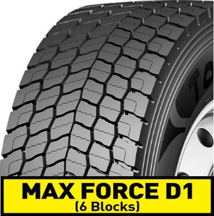 Автошина TOURADOR 315/80R22.5 MAX FORCE D1 156/150L TL 20PR (на ведущую ось) 